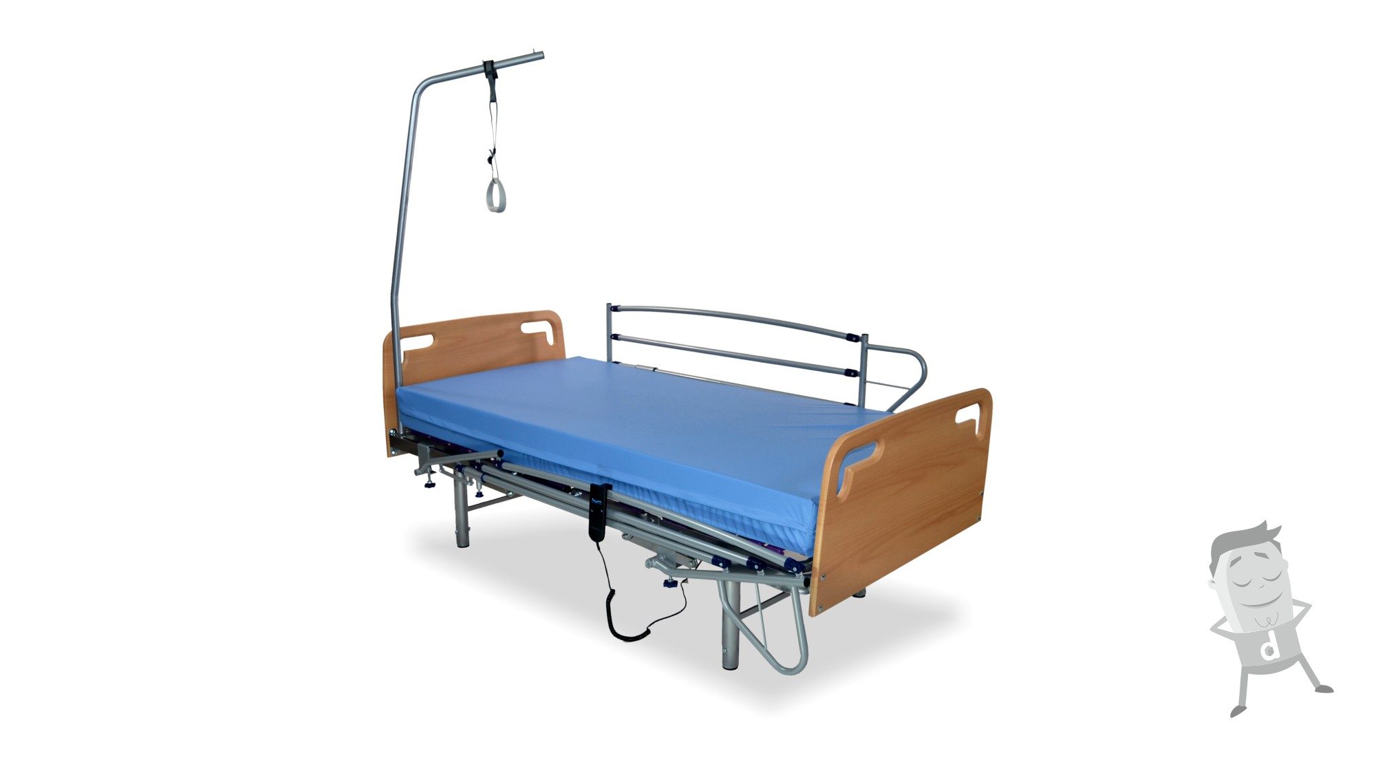 cama-hospitalaria-ortopedica-sanitaria-motorizada-para-enfermos-articulada-patas-elevable-regulables-cama-completa-posicion-recta