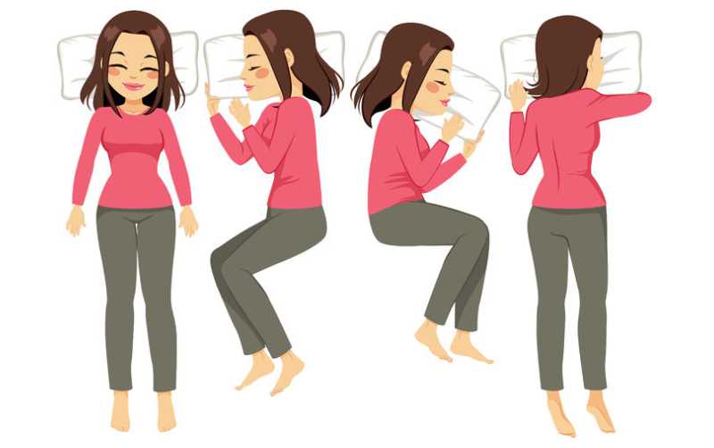 Descubre cuál es la mejor postura para dormir bien