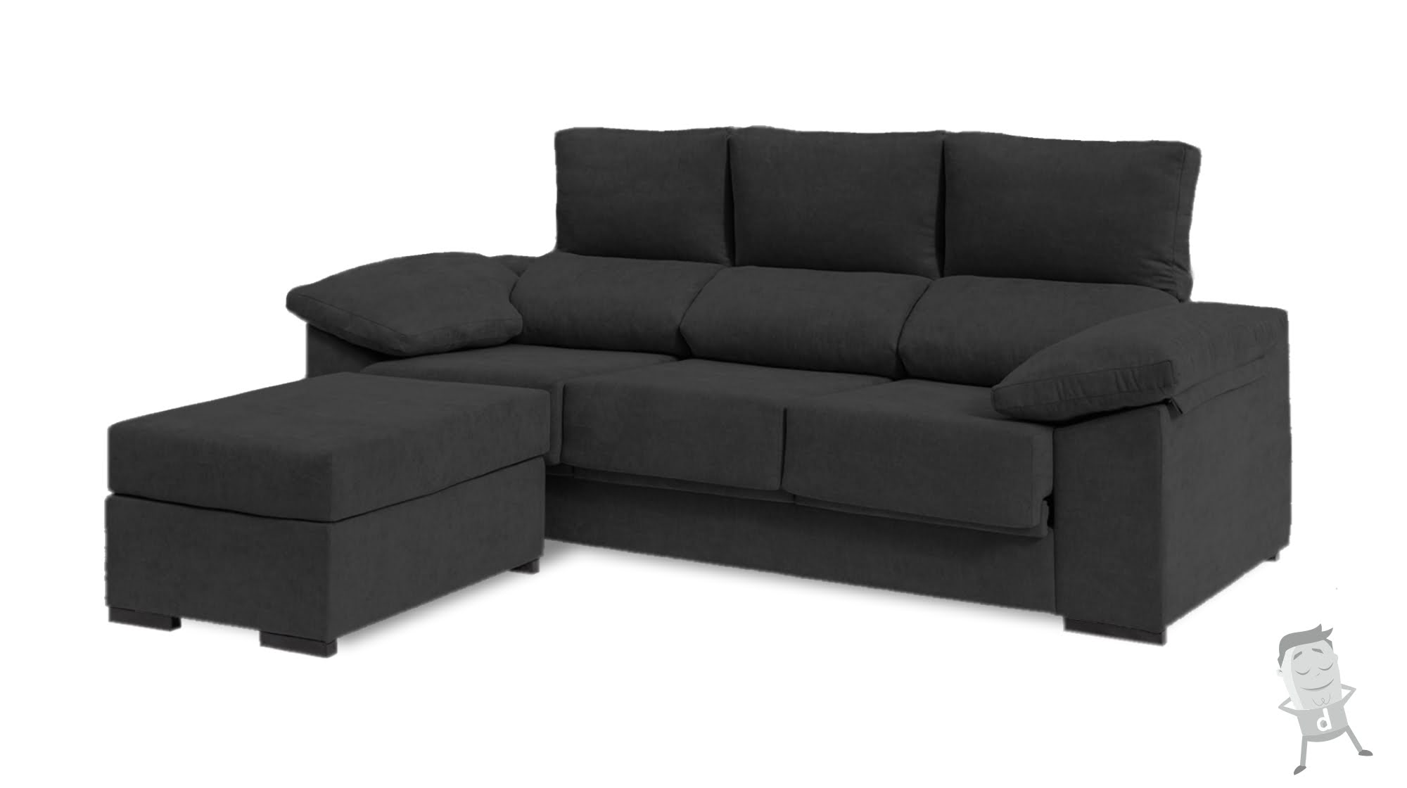 sofa chaise longue Medusa caracteristicas